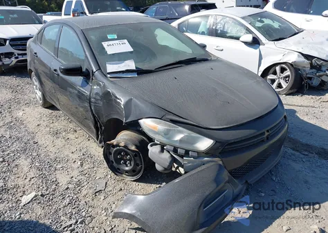 2016 Dodge Dart Se из США, поврежденный, VIN 1C3CDFAA3GD703837